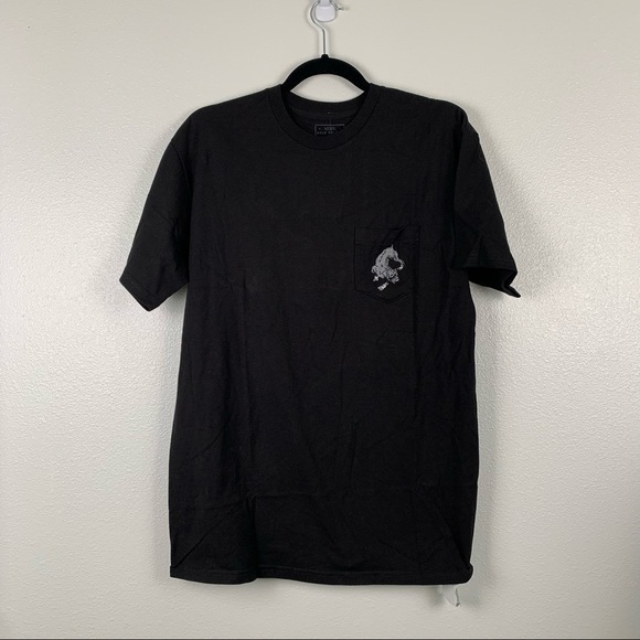 Vans Kyle Walker Tee Shirt Short Sleeve Black Sz M NWT - Picture 4 of 9